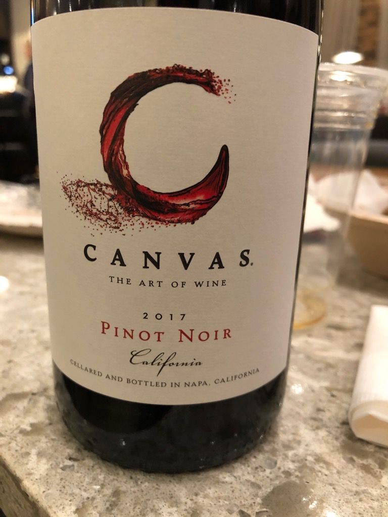 2020 Blank Canvas Pinot Noir CellarTracker