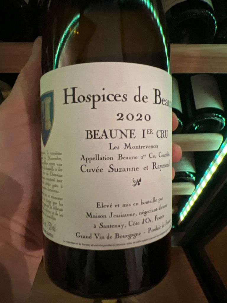 2020 Hospices De Beaune Beaune 1er Cru Cuvée Suzanne Et Raymond, France ...