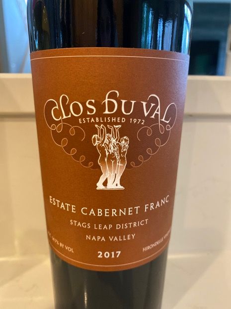2017 Clos du Val Cabernet Franc - CellarTracker