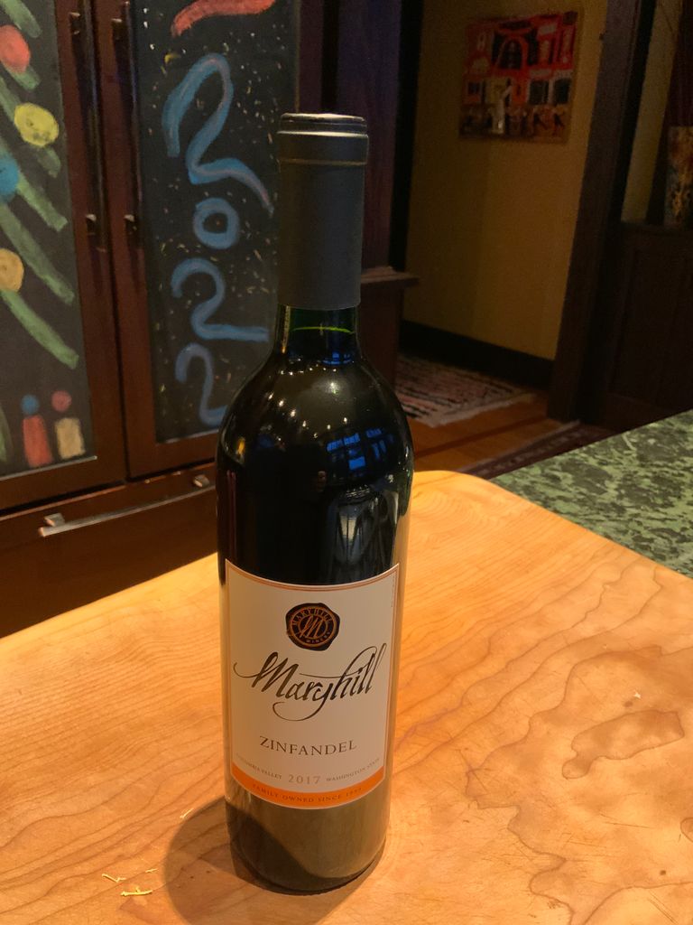 2017 Maryhill Zinfandel, USA, Washington, Columbia Valley CellarTracker