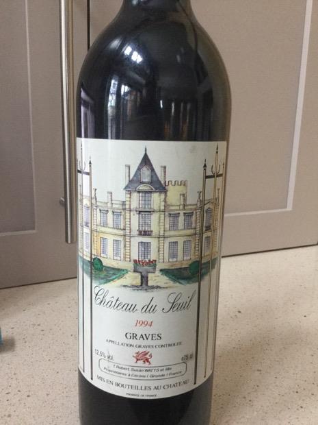 1989 Château du Seuil, France, Bordeaux, Graves - CellarTracker