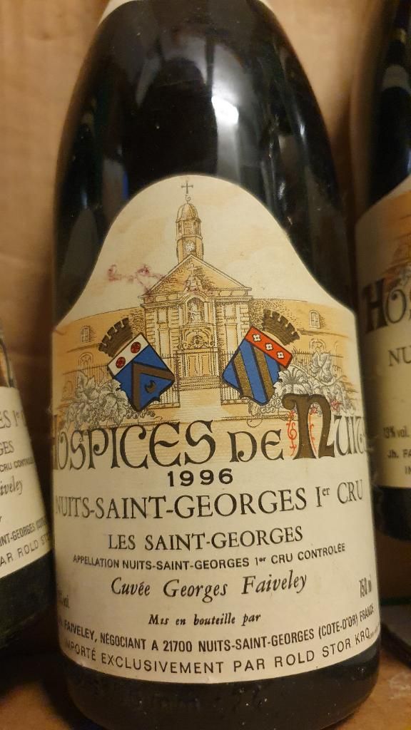 1996 Hospices De Nuits Nuits St. Georges 1er Cru Les Saint Georges ...