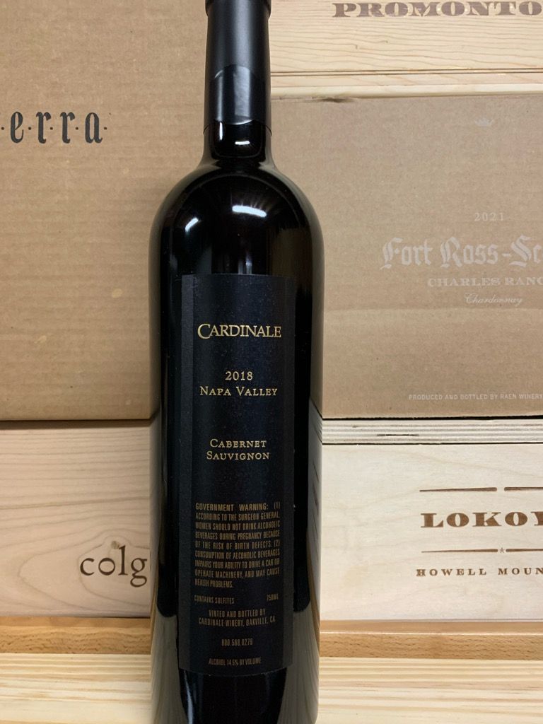 2018 Cardinale - CellarTracker