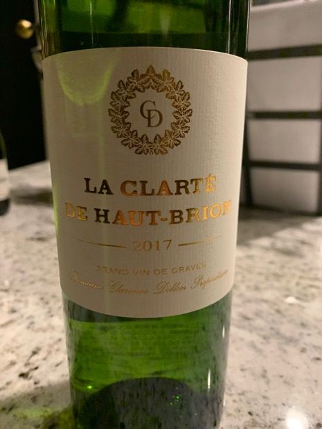 2017 Château Haut-Brion La Clarté de Haut-Brion Blanc - CellarTracker