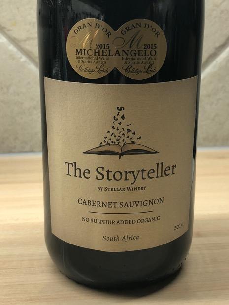 2018 Stellar Organics Cabernet Sauvignon The Storyteller, South Africa ...