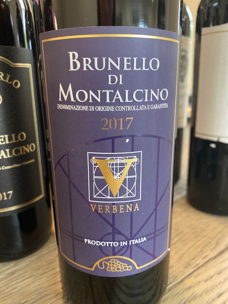2017 Verbena Brunello di Montalcino, Italy, Tuscany, Montalcino ...