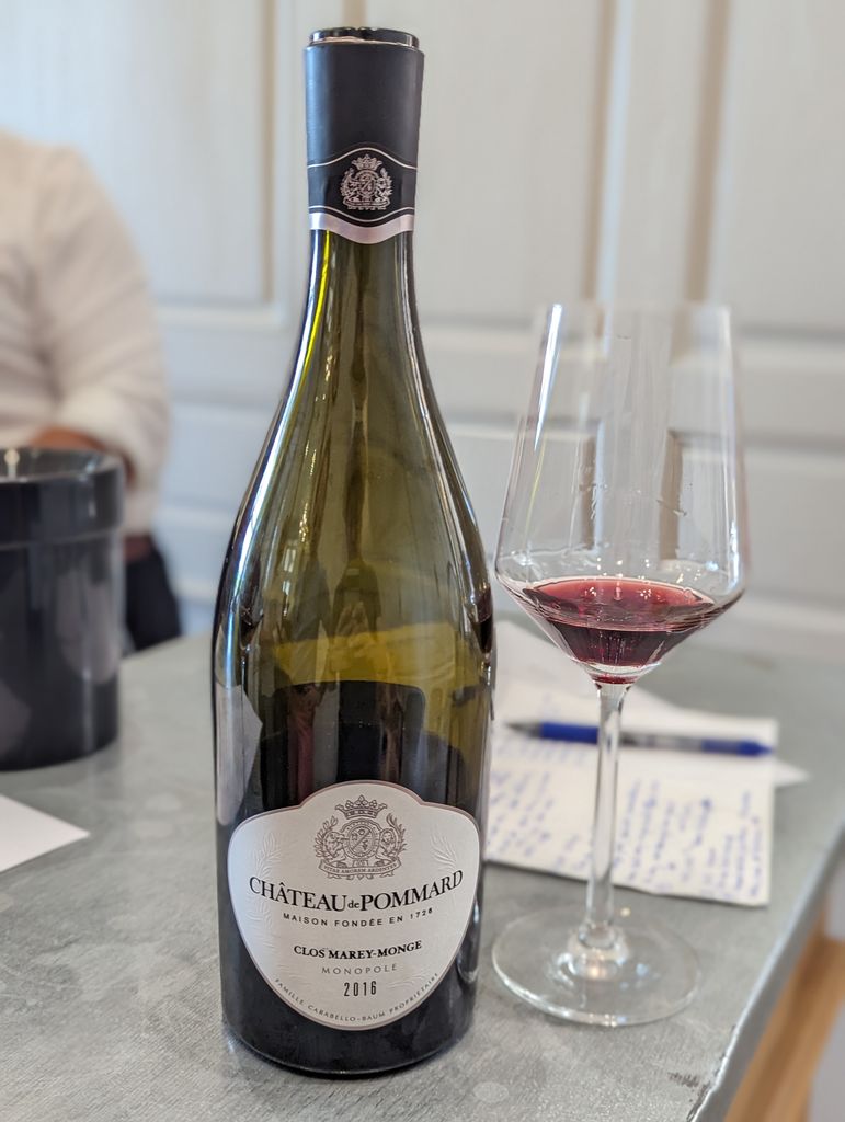 2016 Château de Pommard Pommard Clos Marey Monge - CellarTracker