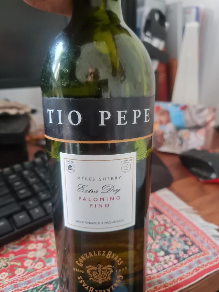 2021 GonzalezByass Palomino Fino JerezXérèsSherry Tío Pepe (Muy Seco