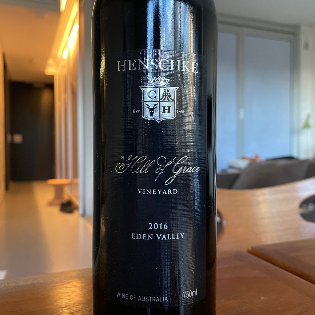 2016 Henschke Shiraz Hill of Grace, Australia, South Australia, Barossa, Eden Valley CellarTracker