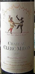 1990 Château Clerc Milon - CellarTracker