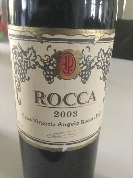 2003 Angelo Rocca & Primitivo di Manduria Rocca Vinicola CellarTracker