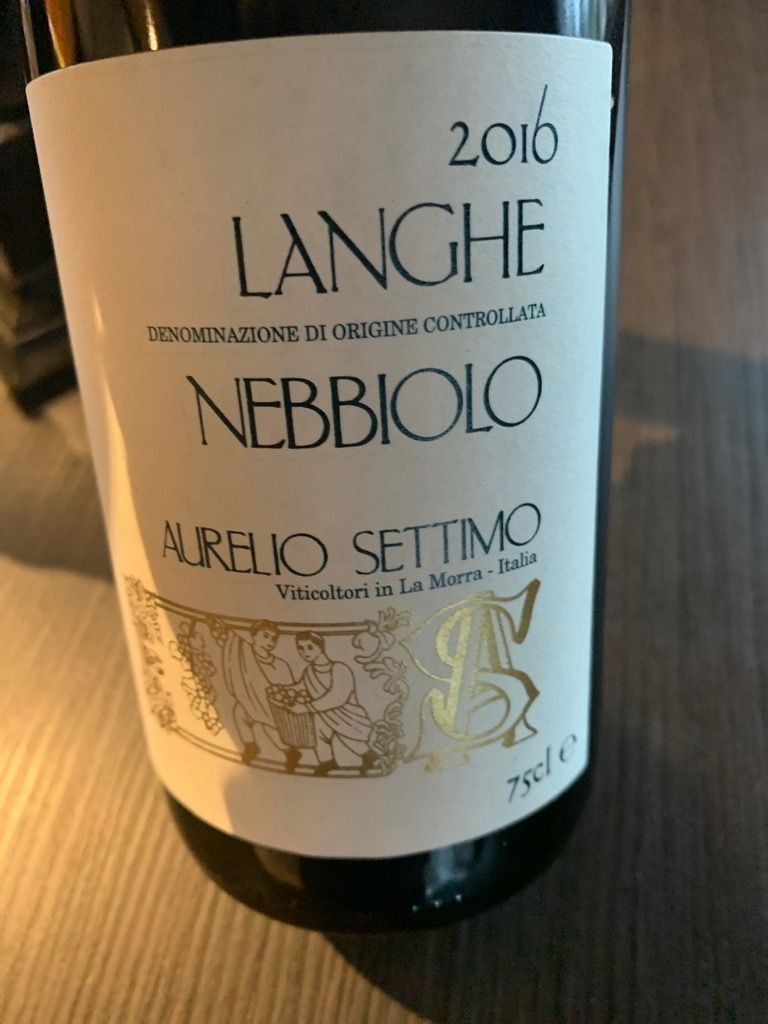 2016 Aurelio Settimo Langhe Nebbiolo, Italy, Piedmont, Langhe, Langhe ...