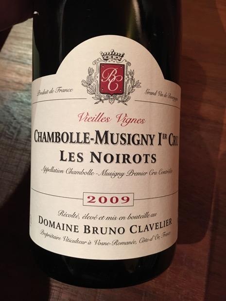 2010 Domaine Bruno Clavelier Chambolle-Musigny 1er Cru Les Noirots
