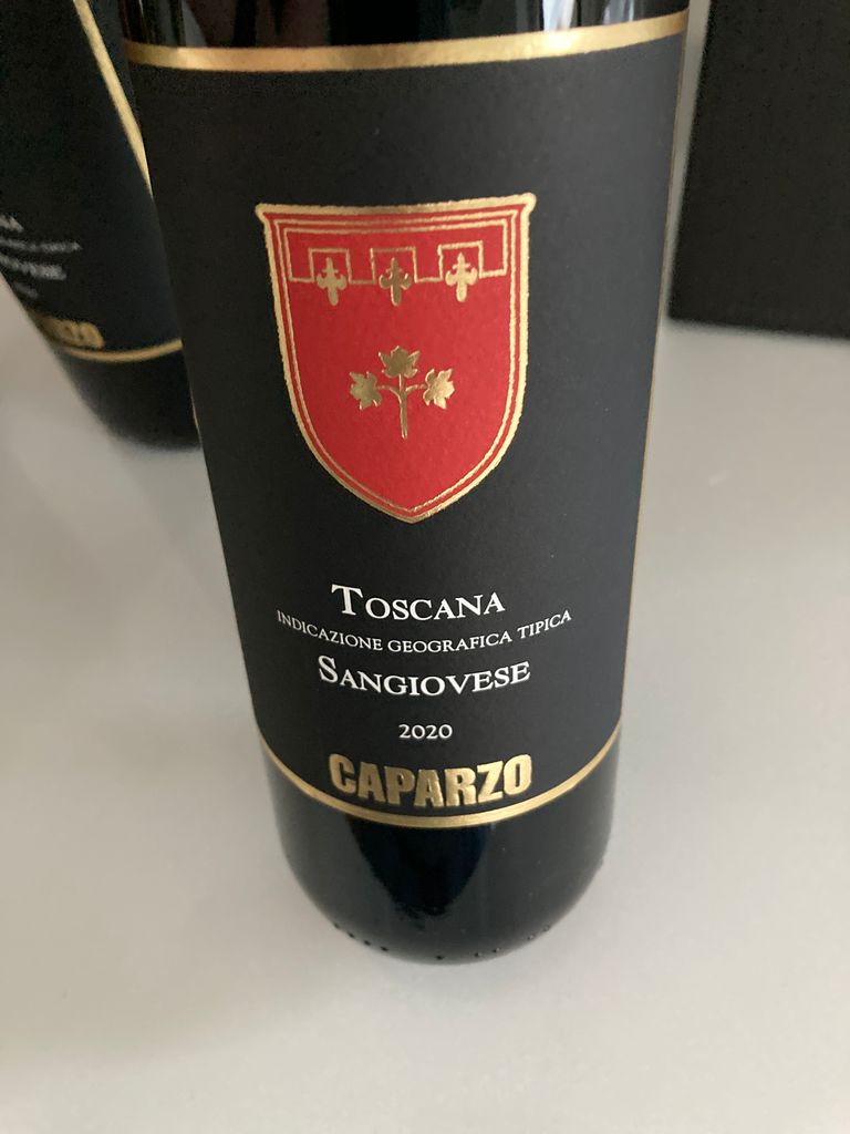 2020 Tenuta Caparzo Sangiovese Toscana IGT, Italy, Tuscany, Toscana IGT ...