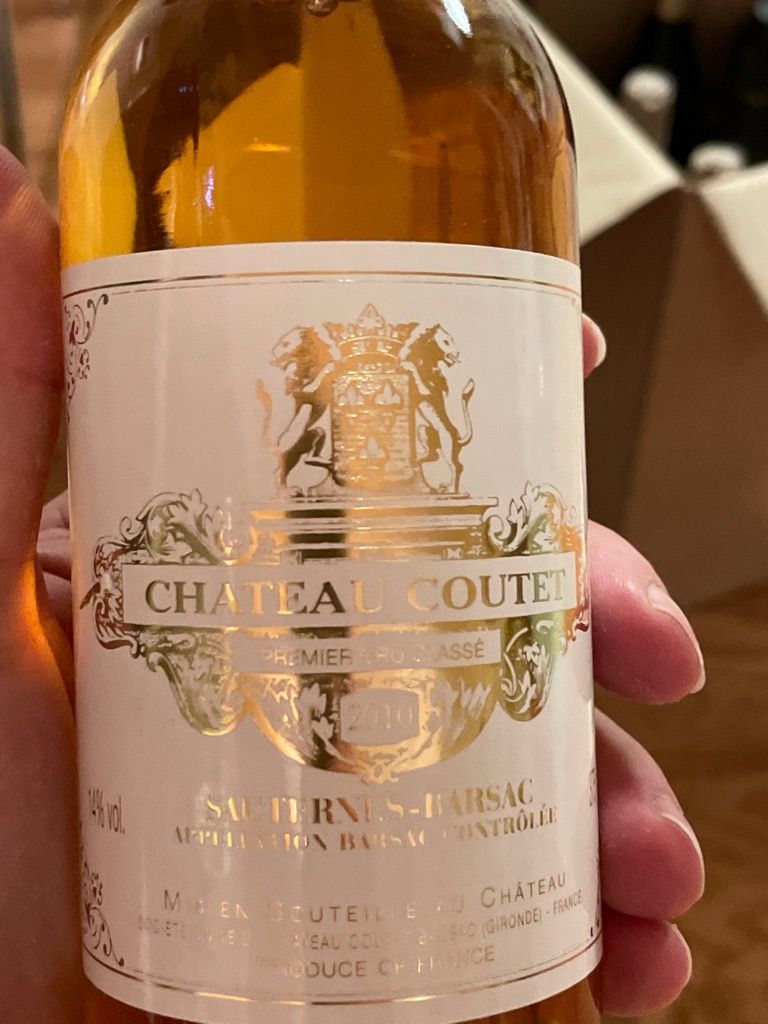 750ml シャトー・クーテ 2010年 0 Chateau 甘口 白ワイン ボルドー