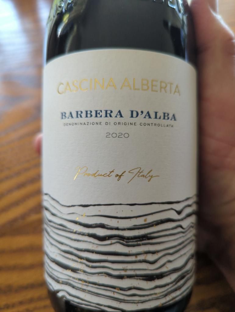 2020 Cascina Alberta Barbera d'Alba, Italy, Piedmont, Alba, Barbera d ...