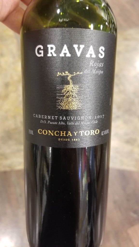 2017 Concha y Toro Cabernet Sauvignon Gravas del Maipo - CellarTracker