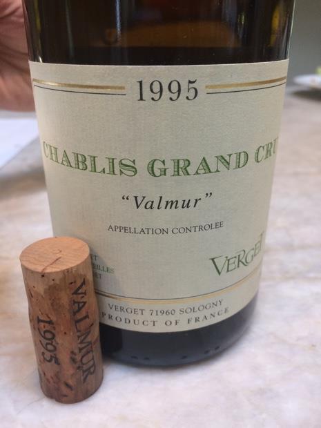 1995 Verget Chablis Grand Cru Valmur - CellarTracker