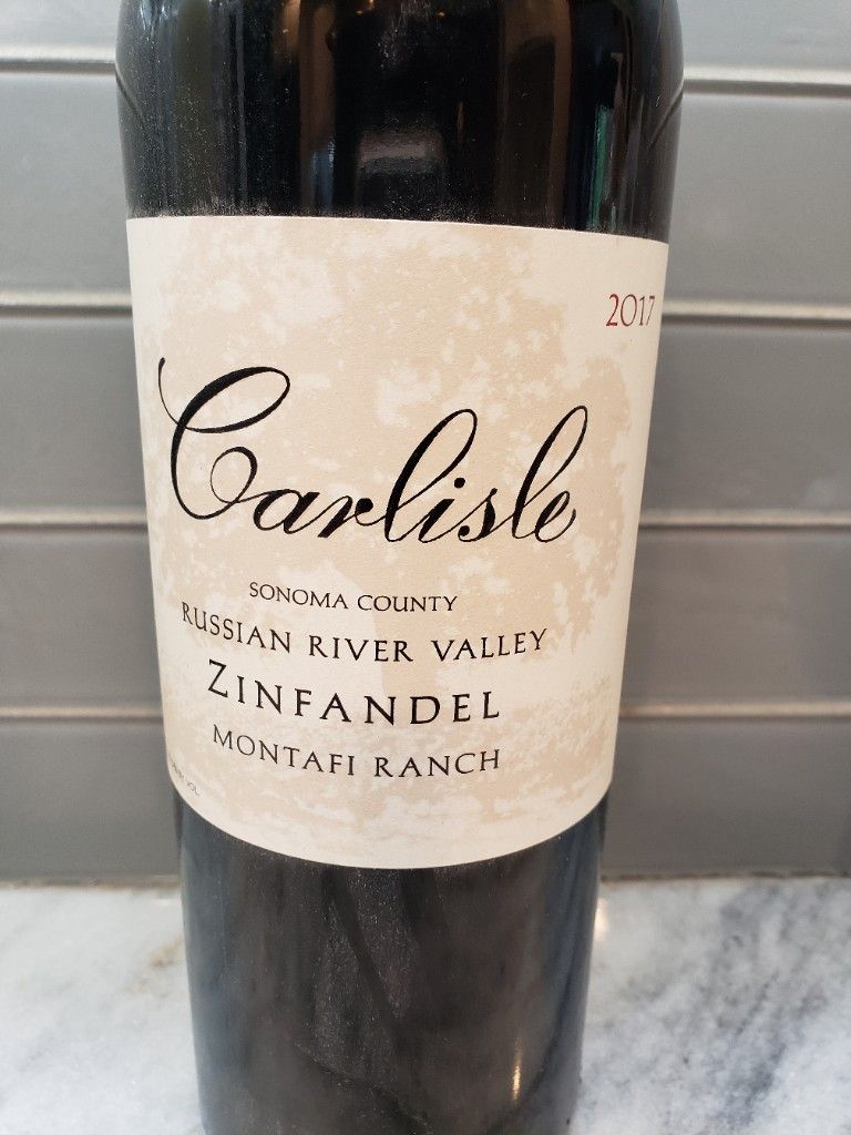 2017 Carlisle Zinfandel Montafi Ranch, USA, California, Sonoma County, Russian River Valley