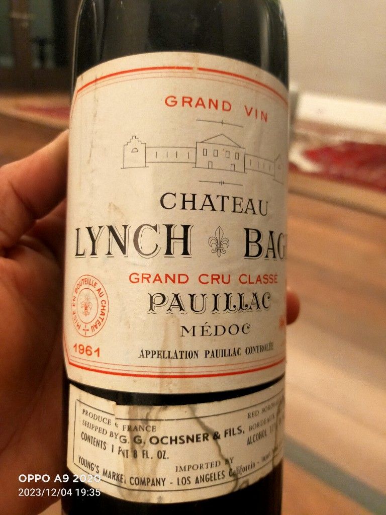 1962 Château Lynch-Bages - CellarTracker