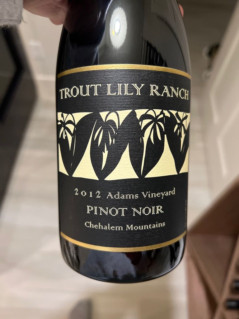 2011 Trout Lily Ranch Pinot Noir Adam's Vineyard, USA, Oregon
