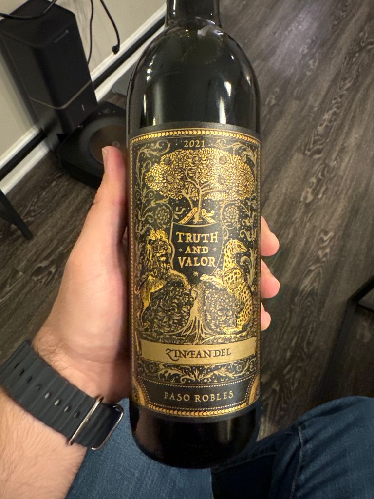 2020 Truth And Valor Zinfandel Truth And Valor USA California 2020-truth-and-valor-zinfandel-truth-and-valor-usa-california