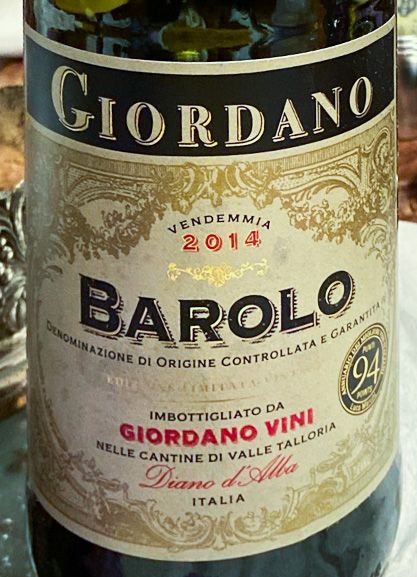 2014 Giordano Barolo - CellarTracker