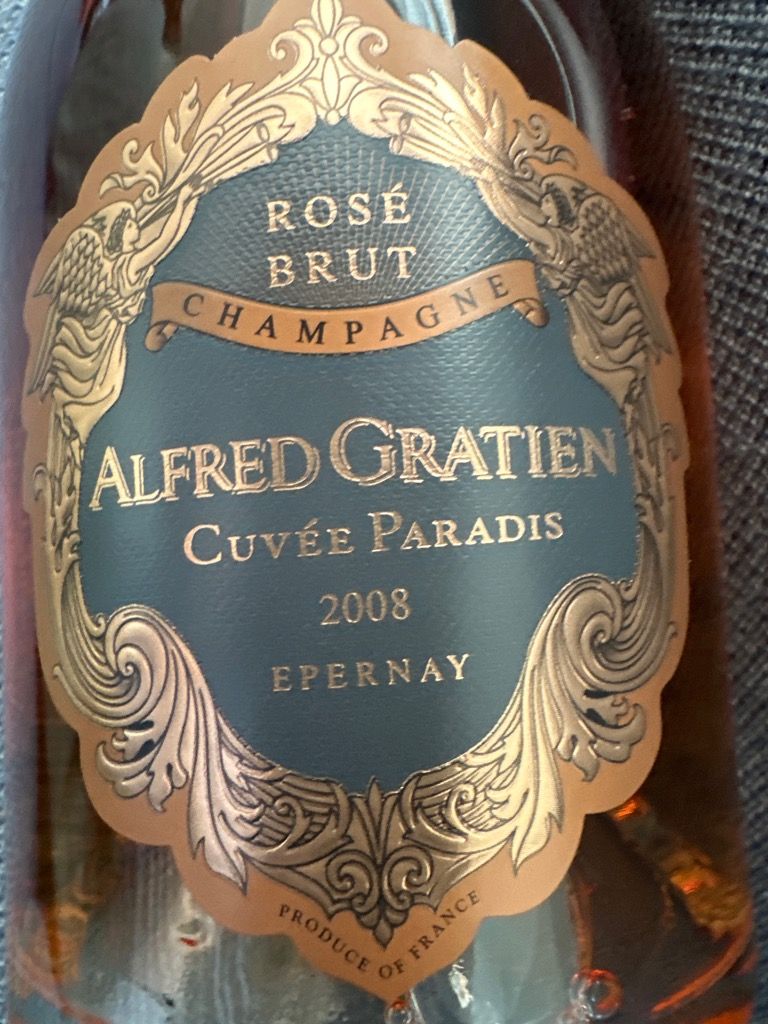 2008 Alfred Gratien Champagne Cuvée Paradis Rosé - CellarTracker