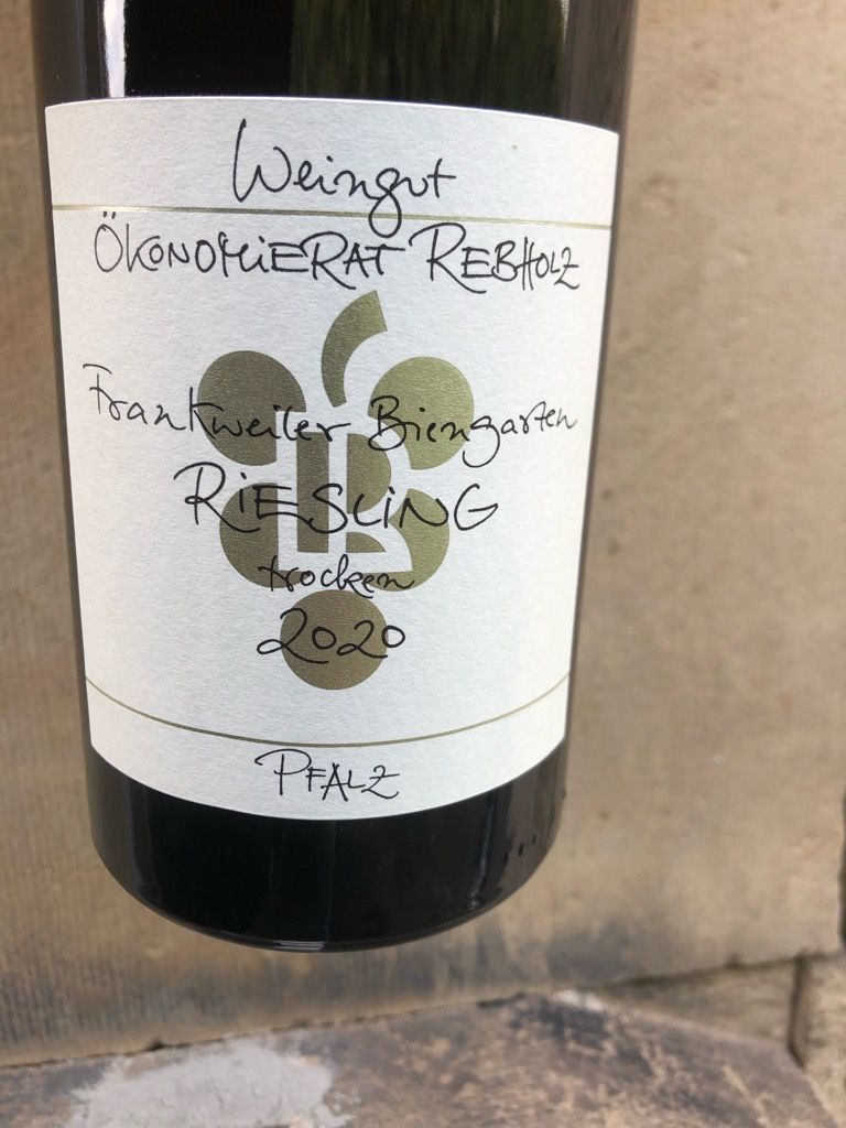 2021 Weingut Ökonomierat Rebholz Riesling Frankweiler Biengarten ...