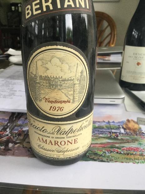 1985 Bertani Recioto della Valpolicella Classico Superiore Amarone