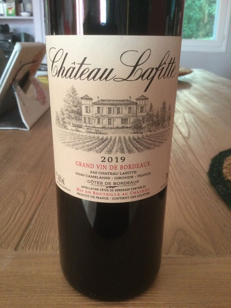 2018 Château Lafitte - CellarTracker