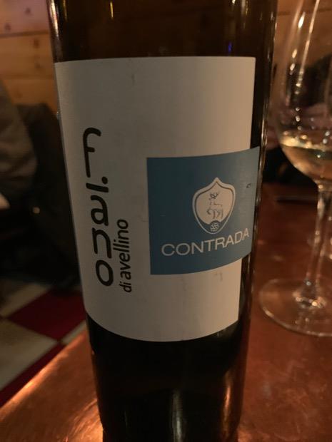 2015 Contrada Michele Fiano di Avellino, Italy, Campania, Fiano di ...