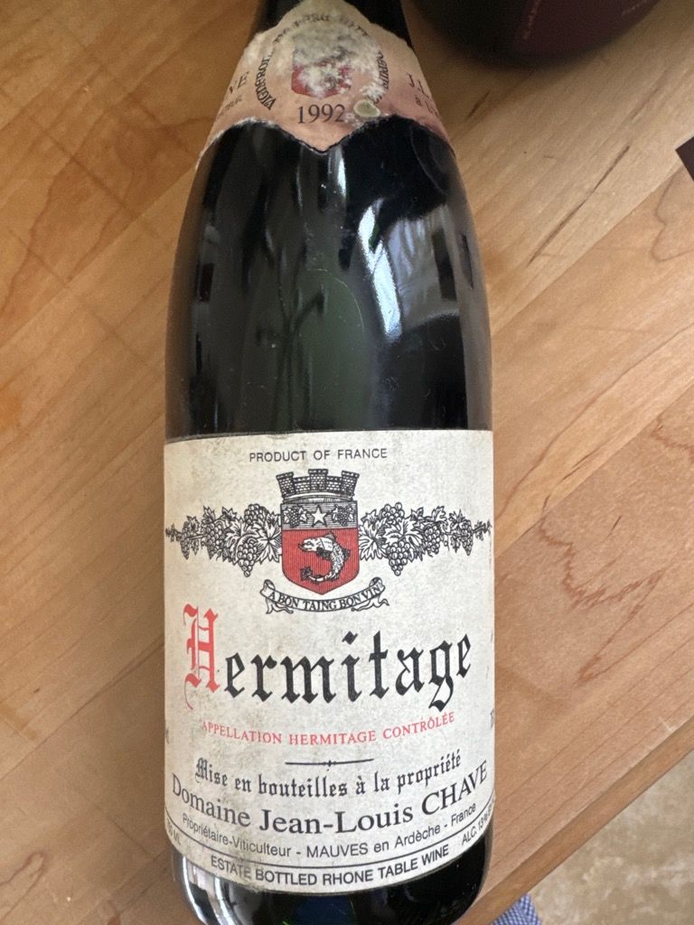 1990 Domaine Jean-Louis Chave Hermitage - CellarTracker