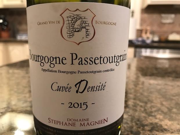 2012 Domaine Stephane Magnien Bourgogne Passetoutgrains Cuvée