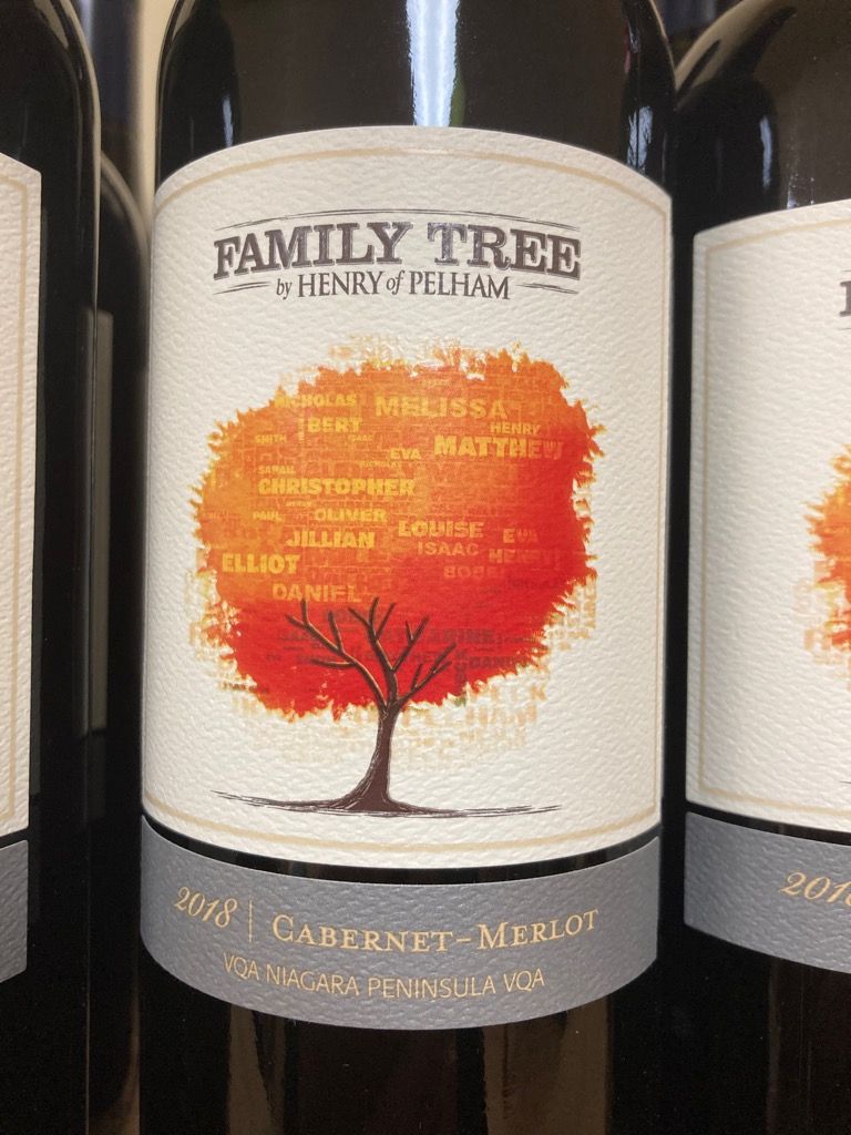 2022 Family Tree 'The Padré' Cabernet-Merlot – Henry of Pelham