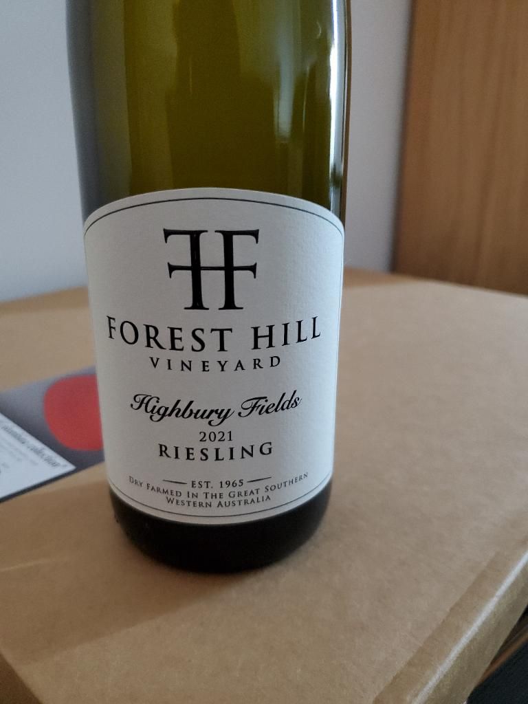 2021 Forest Hill Vineyard Riesling Highbury Fields, Australia, Western