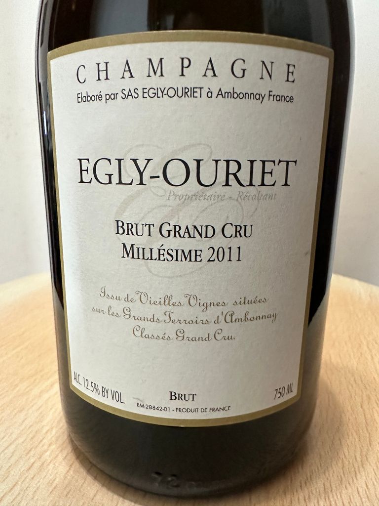 2014 Egly-Ouriet Champagne Grand Cru Brut Millésimé - CellarTracker