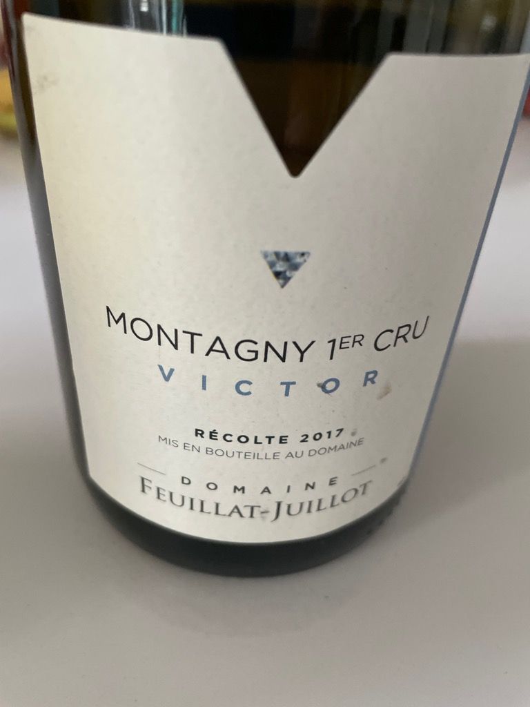 2018 Domaine Feuillat-Juillot Montagny 1er Cru Victor, France, Burgundy ...