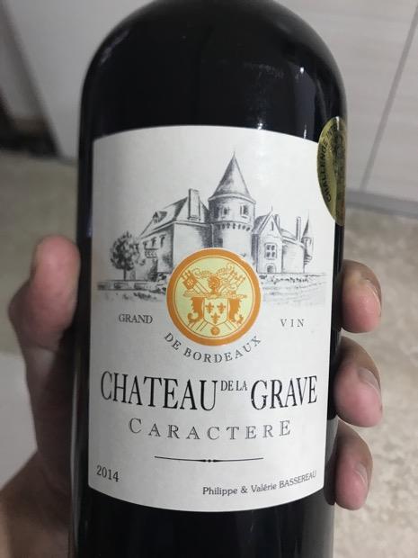 2014 Ch teau de la Grave Caract re CellarTracker