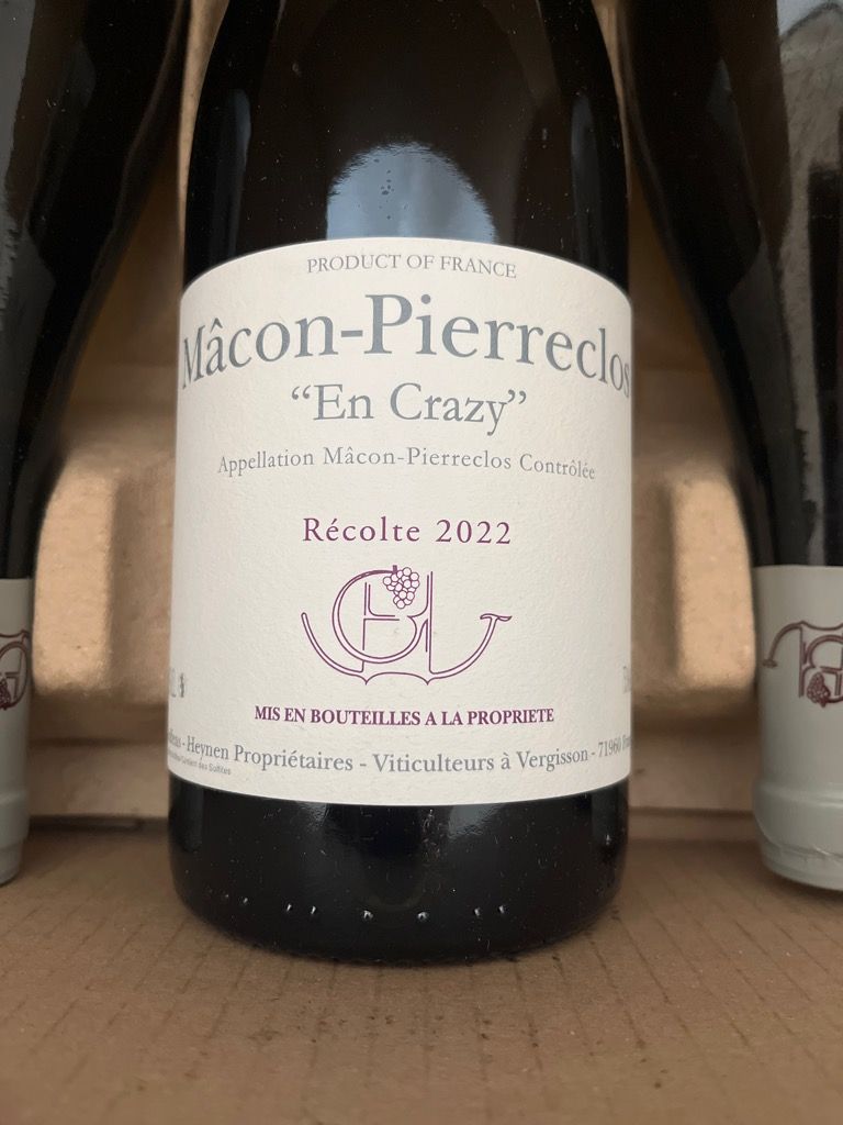 2022 Guffens-Heynen Mâcon-Pierreclos 