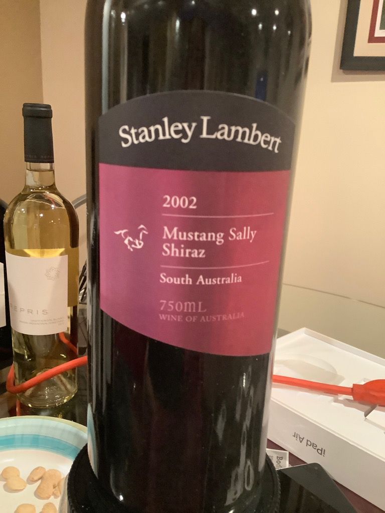 2005 Stanley Lambert Shiraz Mustang Sally Australia South Eastern 