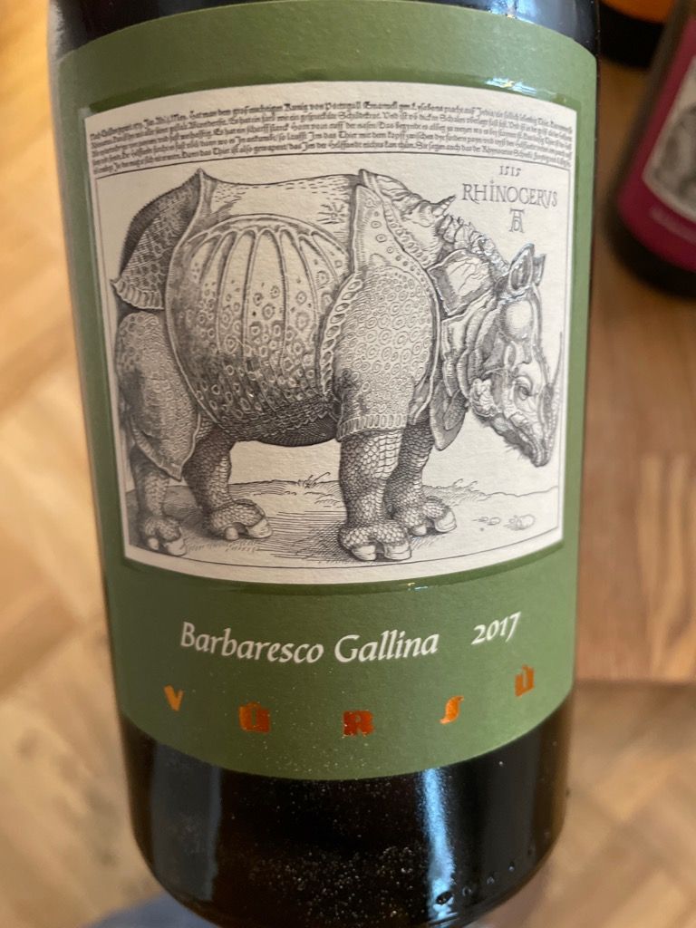 2017 La Spinetta (Rivetti) Barbaresco Vürsù Vigneto Gallina