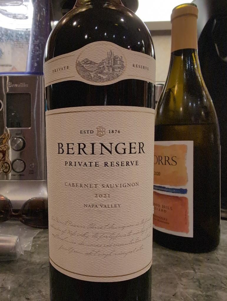 2021 Beringer Vineyards Cabernet Sauvignon Private Reserve