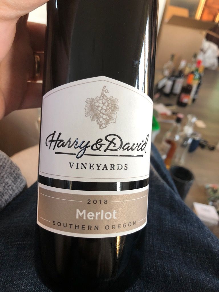 2018 Harry & David Vineyards Merlot, USA, Oregon, Southern Oregon ...