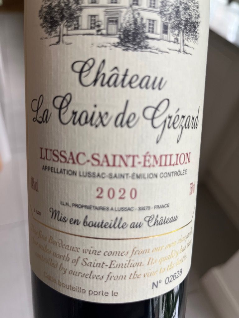 2021 Château La Croix de Grezard - CellarTracker