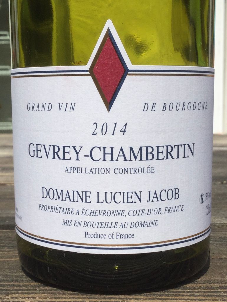 2015 Domaine Lucien Jacob Gevrey-Chambertin - CellarTracker