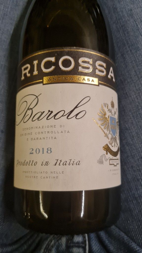 2014 Ricossa Barolo - CellarTracker