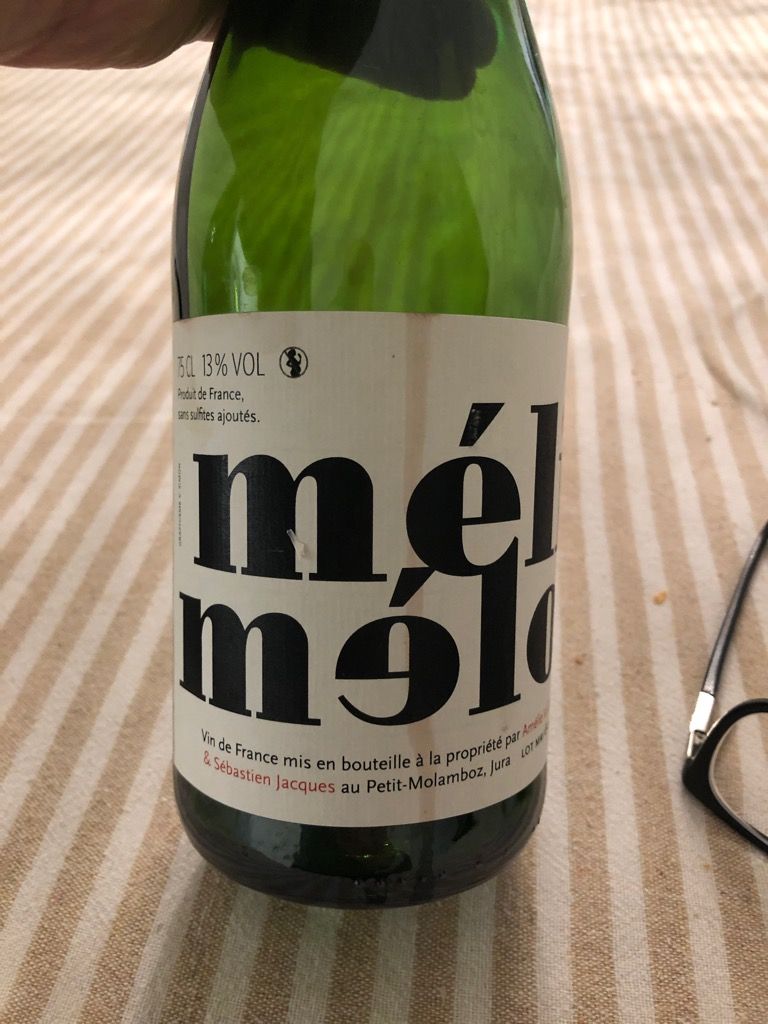 セバスチャン・ジャック, méli-mélo, 2018 2018 Amélie Vuillet & Sébastien Jacques Vin de France Meli Melo