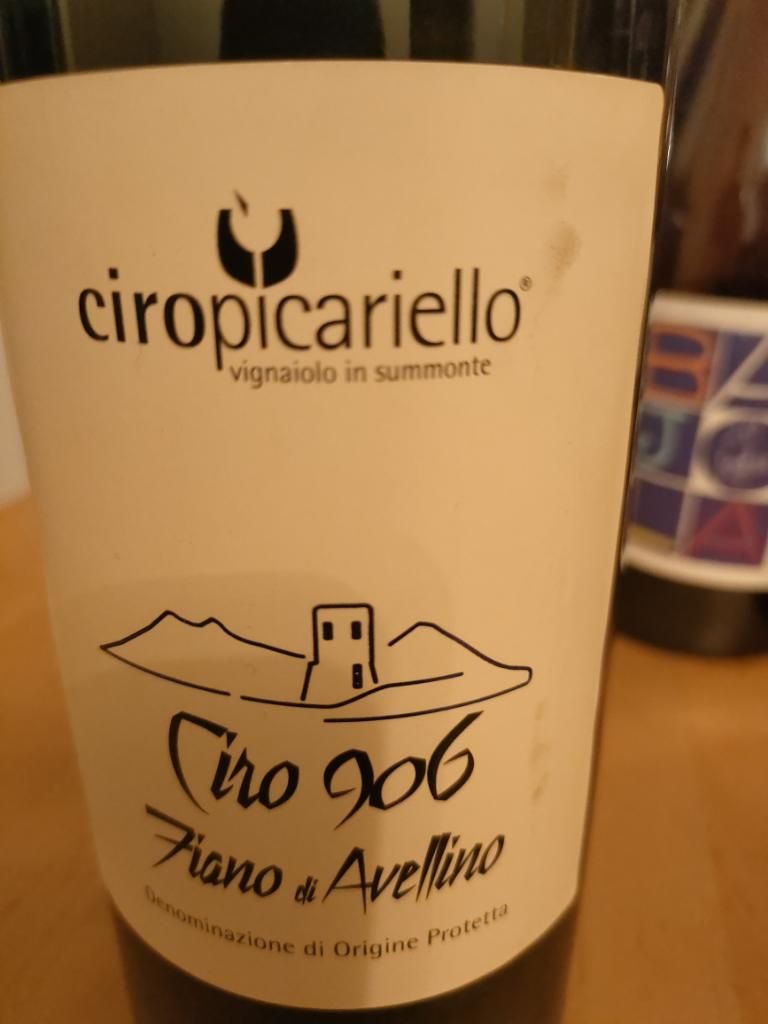 2018 Ciro Picariello Fiano di Avellino Ciro 906 CellarTracker