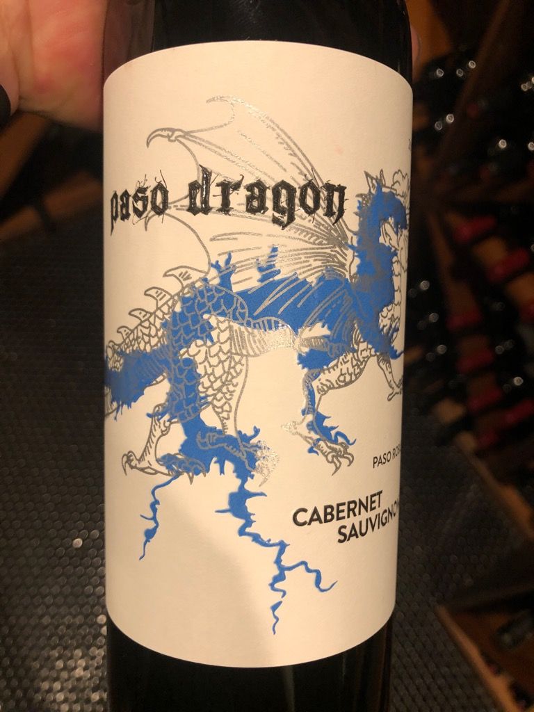2018 Paso Dragon Sauvignon, USA, California, Central Coast, Paso Robles CellarTracker